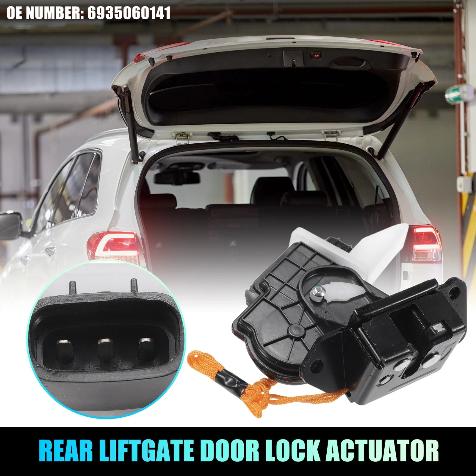 Rear Liftgate Door Lock Actuator Replacement for Toyota Land Cruiser 2008-2011