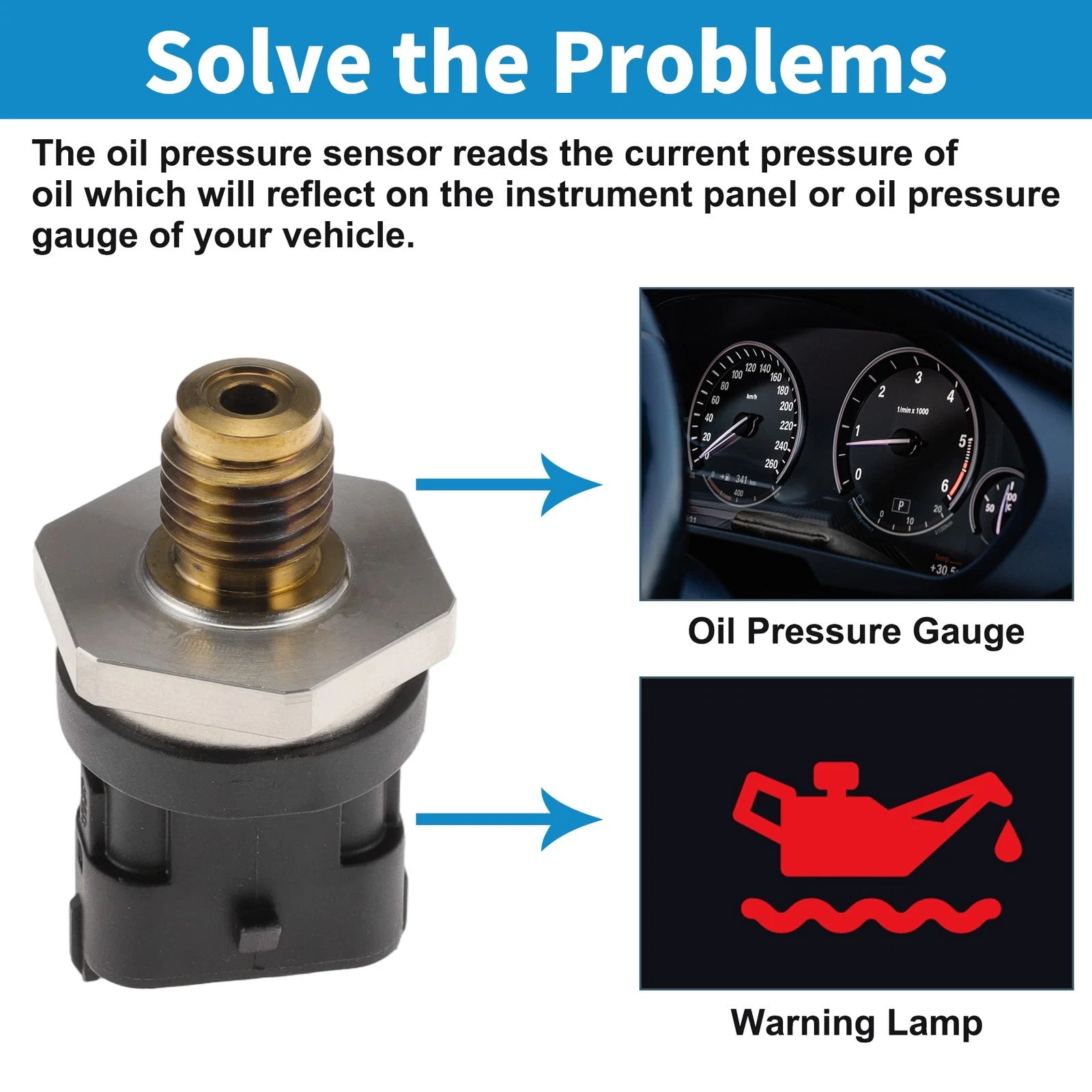 Engine Oil Pressure Sensor Replacement for BMW 3 Series (1999–2005)