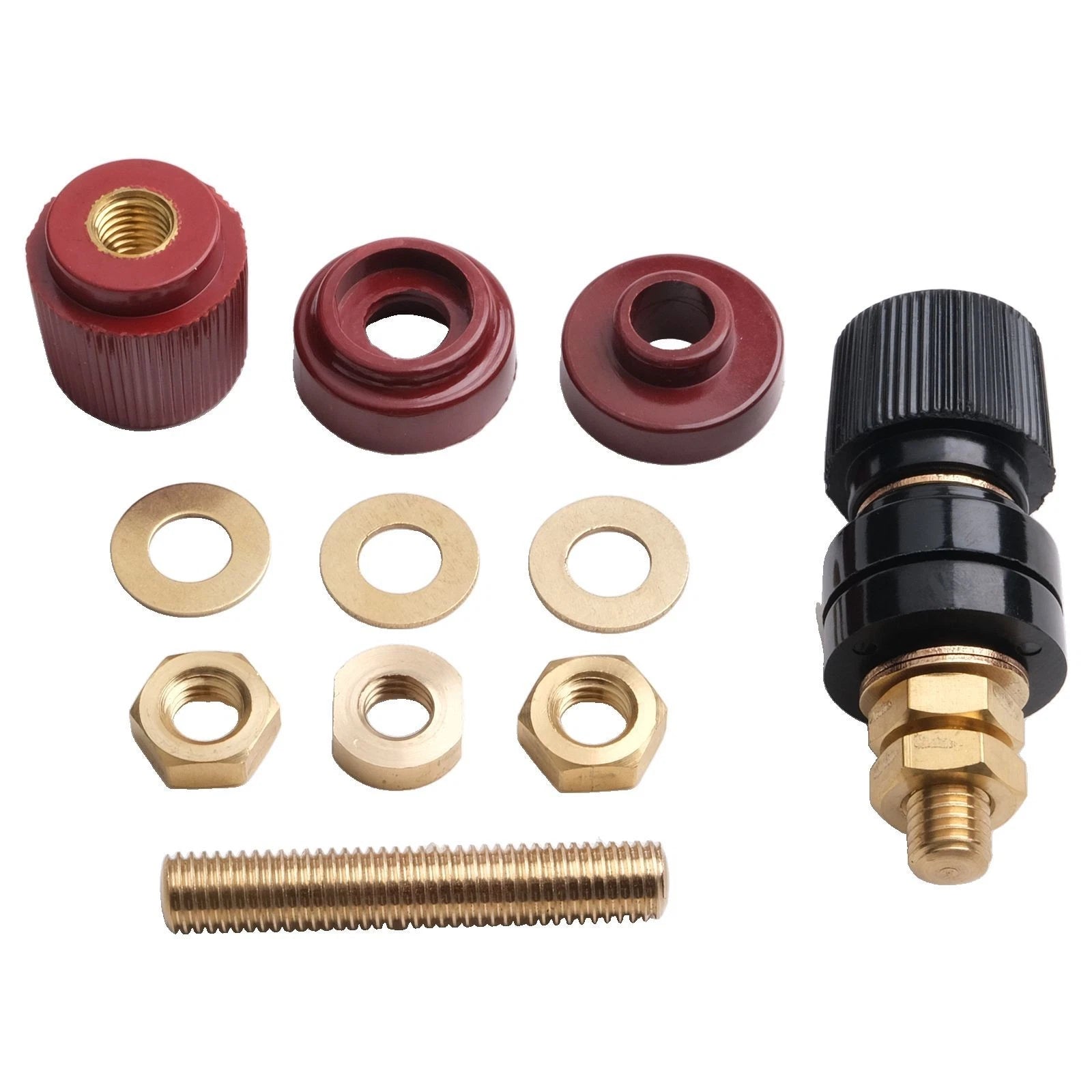 Brass Binding Terminals for M10 Thread Welding (300A)