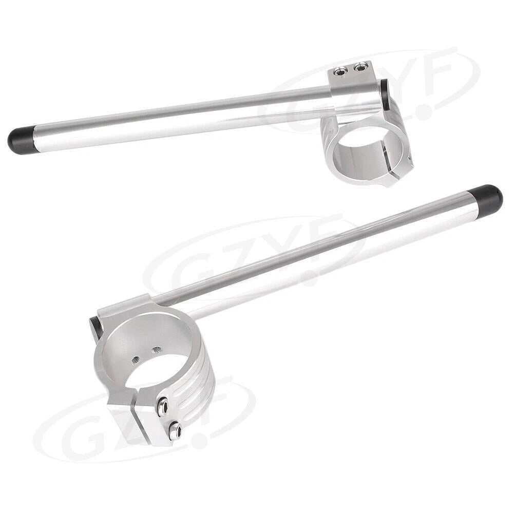 Adjustable Clip On Handle Bar for Universal 31MM Motorcycle Fork Tube (N/A)