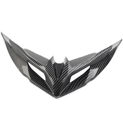 Beak Cowl Headlight Windscreen Panel Fairing Cover Fit Kawasaki Versys650 Carbon