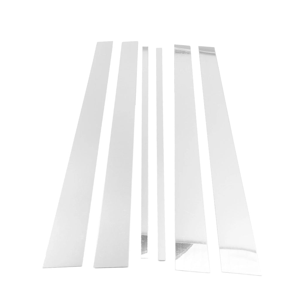 Door Pillar Window Trim Set 6 Pieces for Lexus LX (1998–2007) Chrome