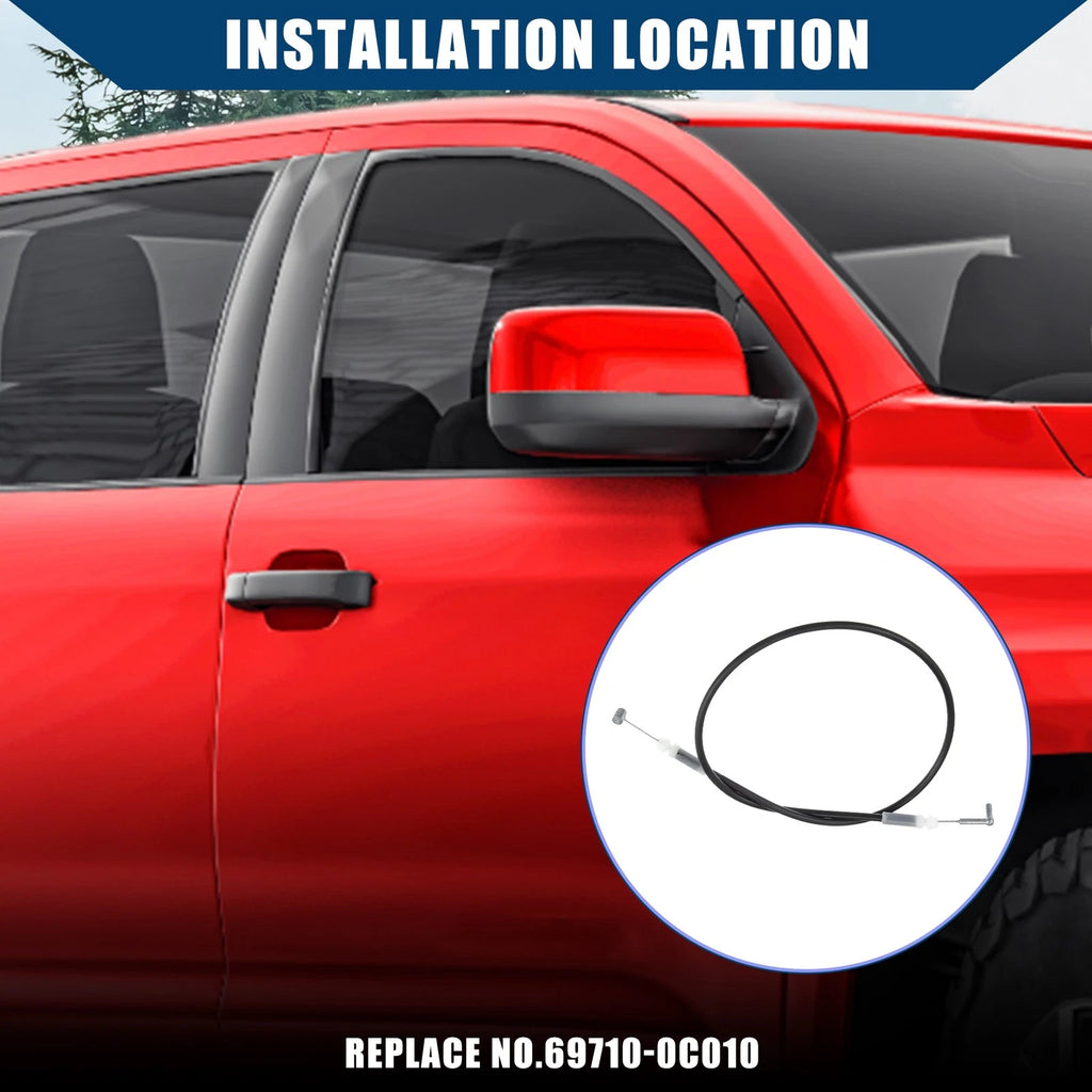 Door Inside Locking Cable Front Replacement for Toyota Tundra (2007–2021)