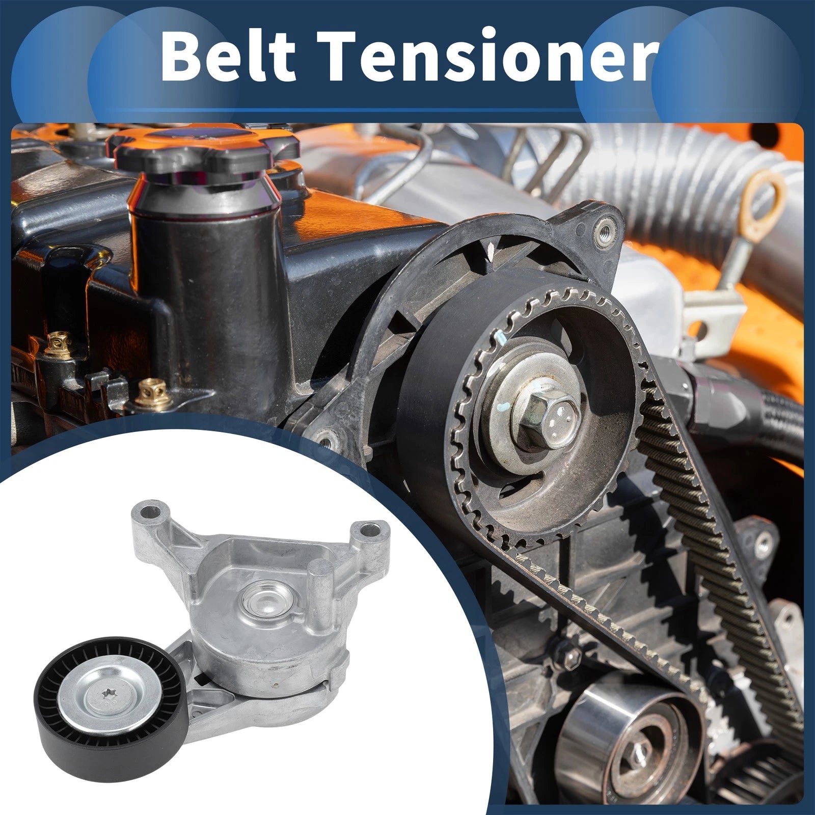 Belt Tensioner Replacement for Audi A3 (2003–2013) Metal 1 Piece