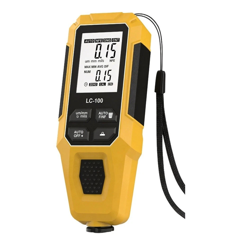 Coating Thickness Measurement Tool 0-2000um Digital Gauge