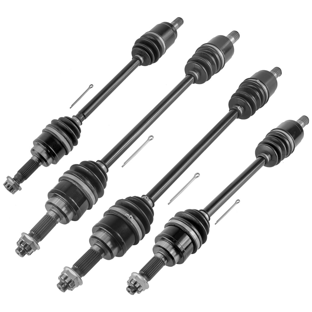 Front and Rear CV Joint Axle Replacement for Honda MUV700 Big Red (2009–2013)