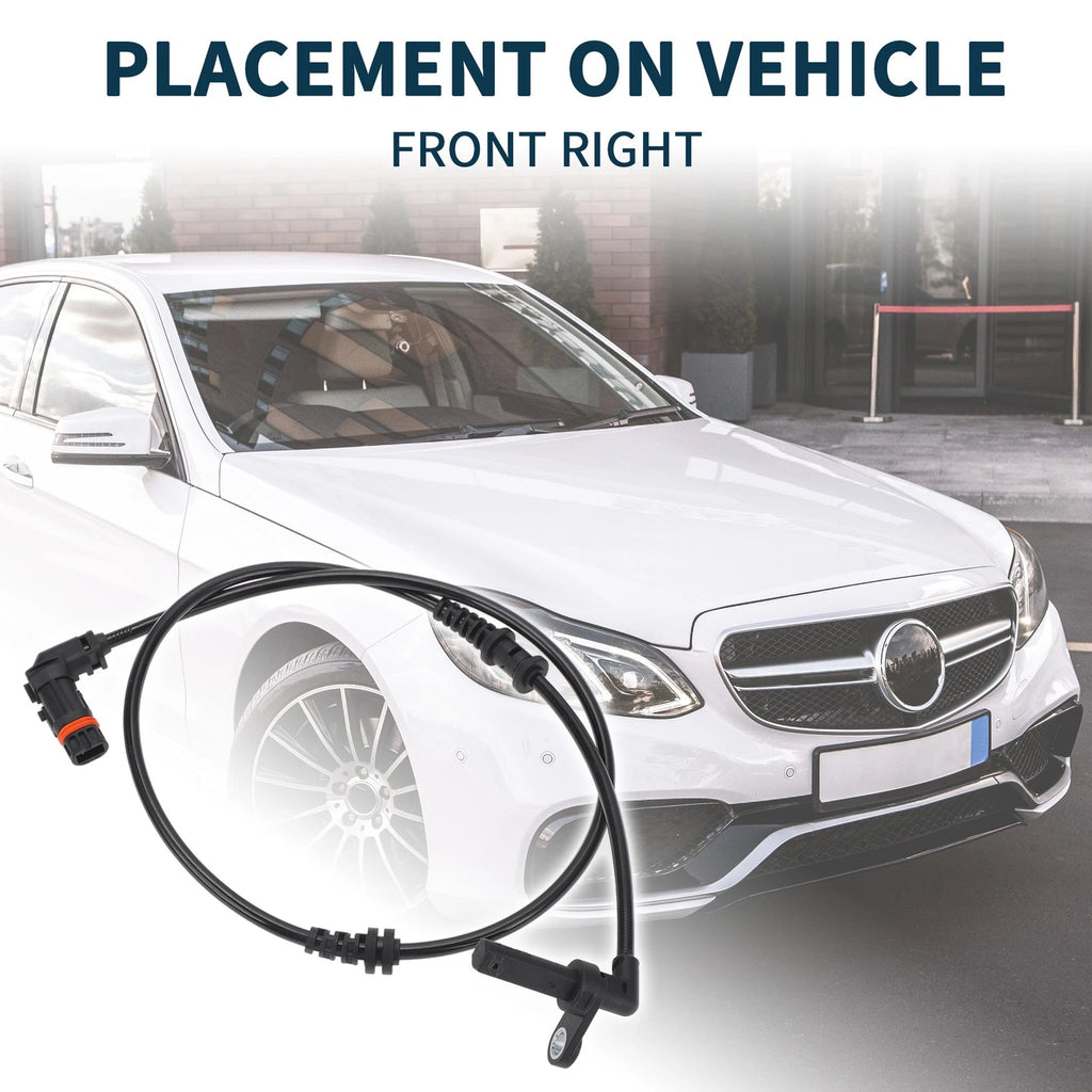 Front Right ABS Wheel Speed Sensor Replacement for Mercedes-Benz E400 (2010–2016)