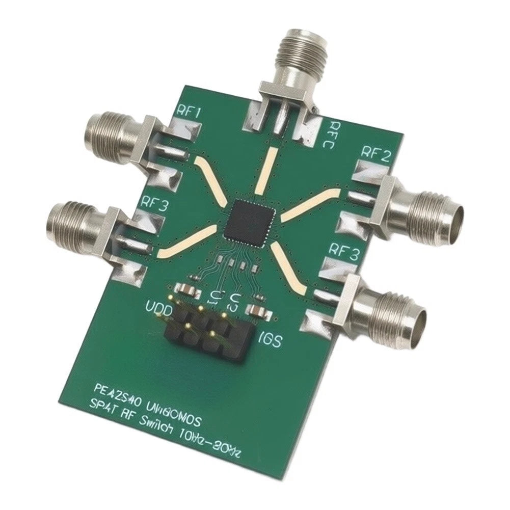 SP4T RF Switch Module 10Hz-8GHz with 45dB Isolation for Lab Calibration