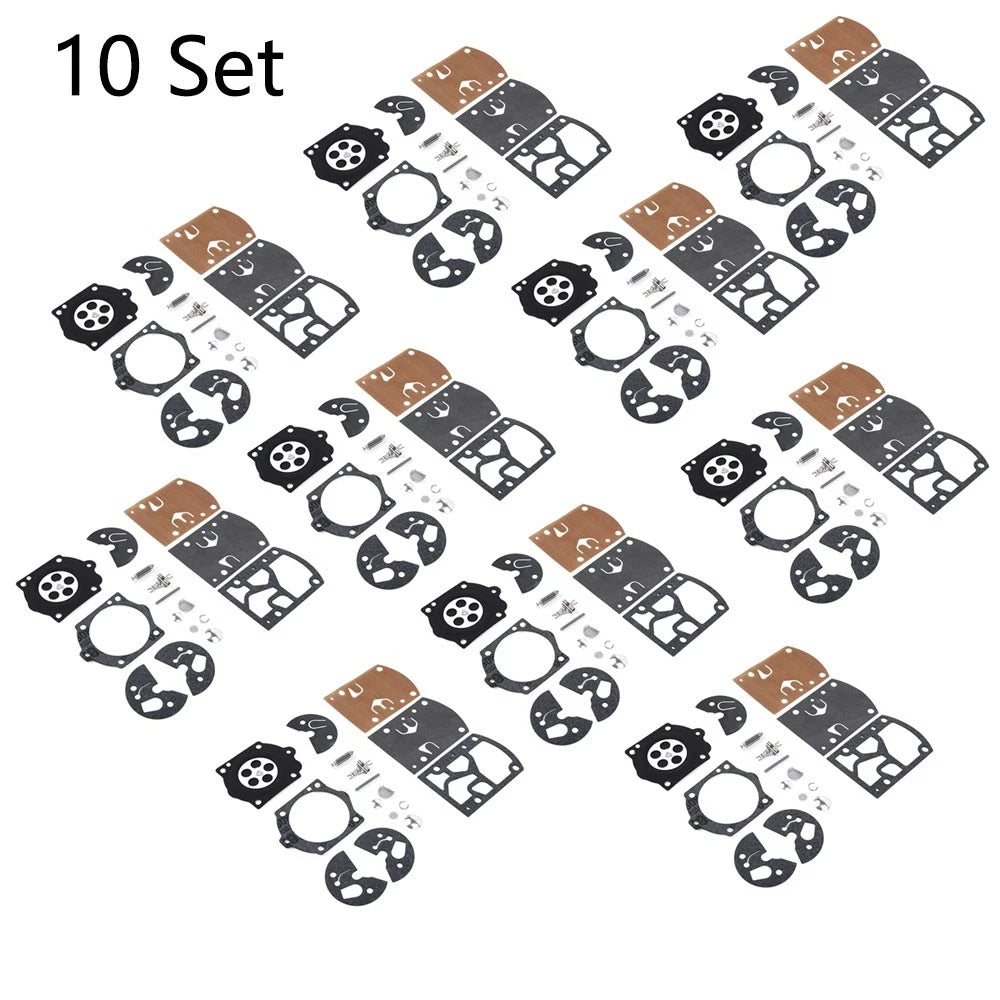 Set of 10 Trimmer Carburetor Rebuild Kits K10-WB for Homelite 650 750