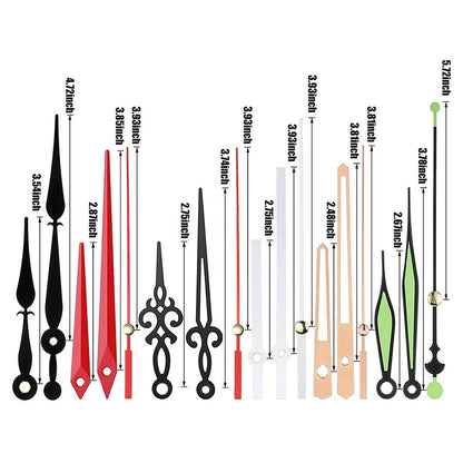 Silent Clock Mechanism Accessory for Various Thicknesses