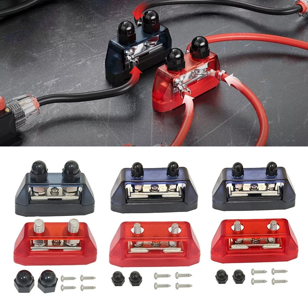 Power Distribution System with Protective Covers for Boats and Cars