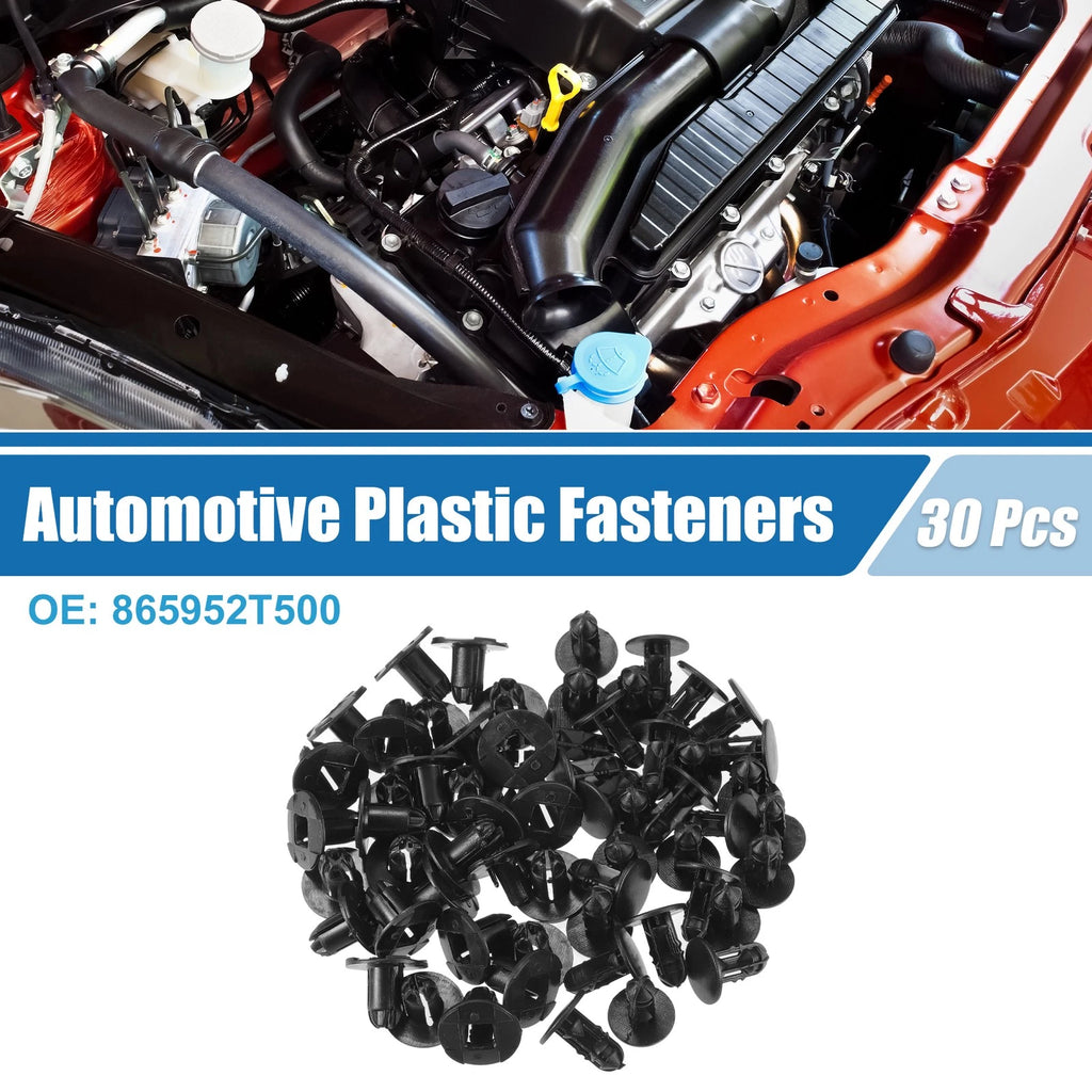 30 Pcs Push-Type Retainer Clips for Hyundai Accent (No.865952T500)