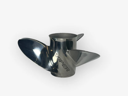 3X 14 3/4 x 17 LH Viper SS Propeller for Johnson Evinrude (763915)