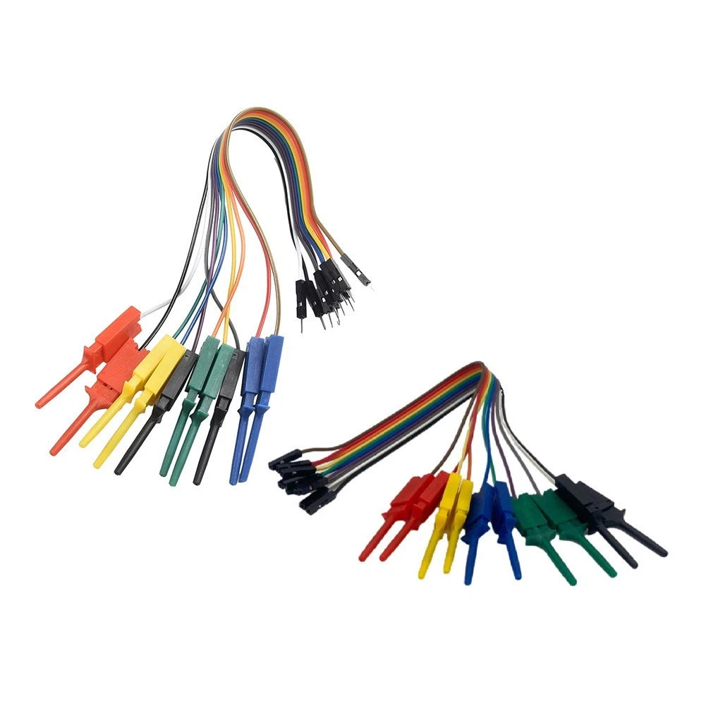 Set of 20 Logic Analyzer Test Hook Clips for Circuit Testing