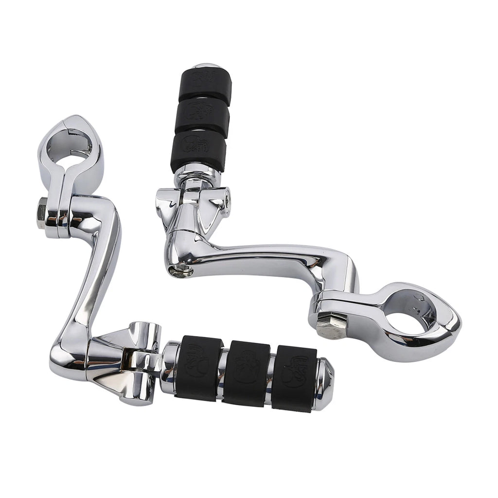 1 1/4" Highway Engine Guard Foot Pegs for Harley Electra Glide (2014–2023)