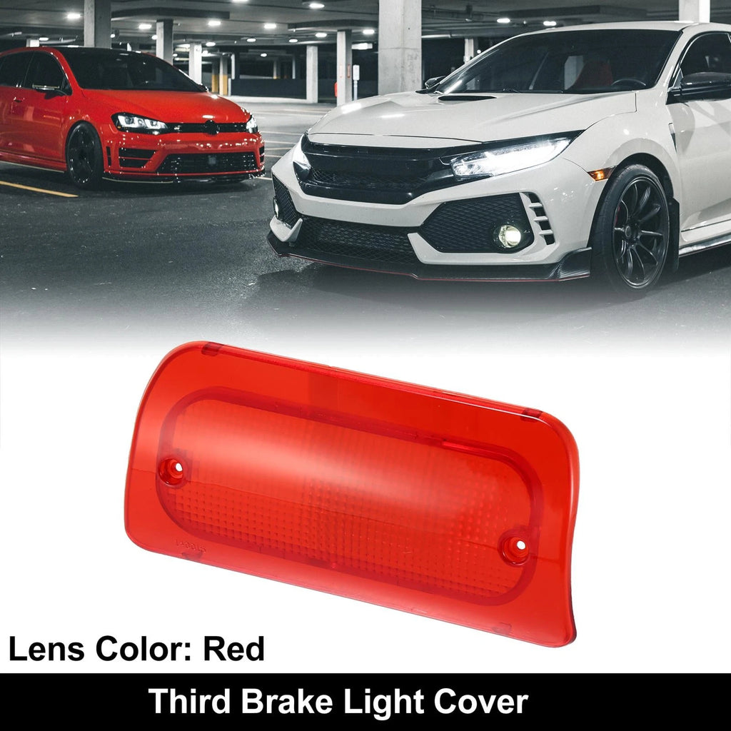 Third Brake Light Lamp Red Lens Replacement for Chevrolet S10 GMC Crew Cab (2004–2012)