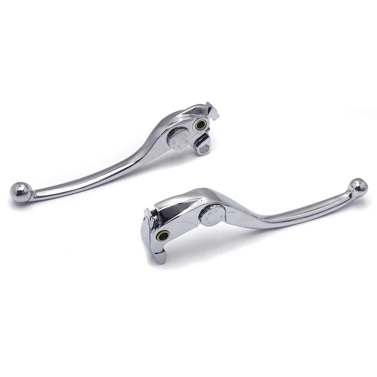 Chrome Clutch Brake Hand Levers for Honda CBR 1000RR (2004–2007)