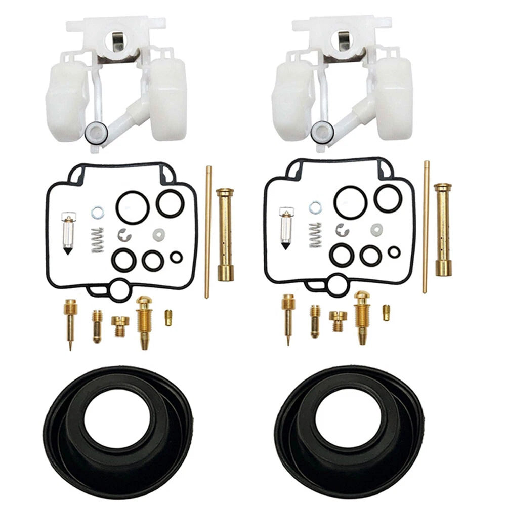 2x Replace Carburetor Float Diaphragm Carb Repair For Suzuki DR650SE 1996-2009