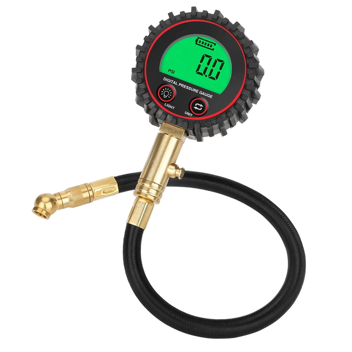 Digital Tire Pressure Gauge for SUVs (3-255 PSI)