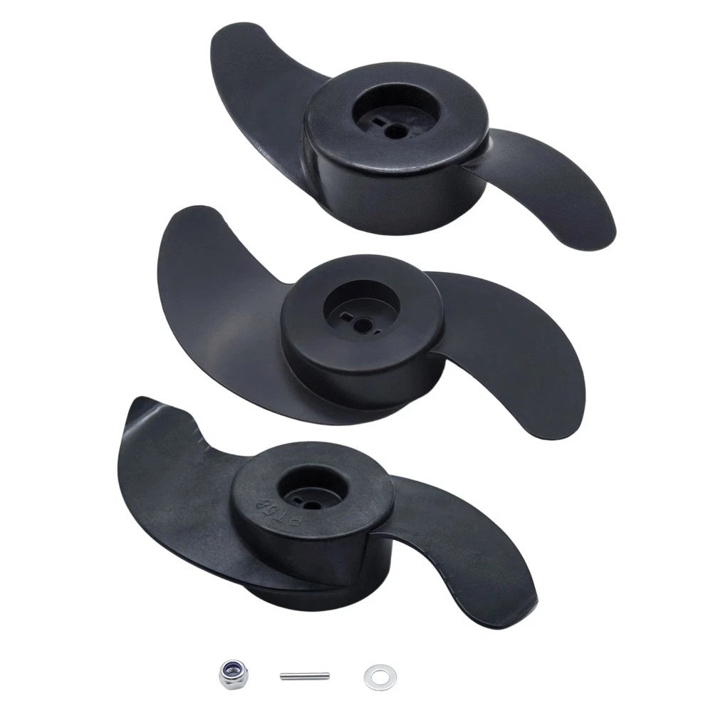 Anti-tangling Outboard Propeller for Quick-install DIY Replacement