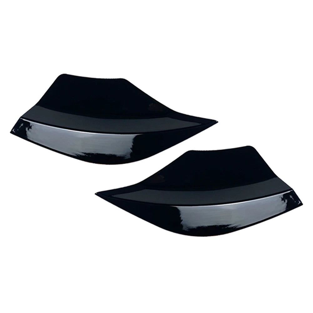 2X Rear Bumper Side Splitters Canards for Benz A Class W176 (2013–2018) Black