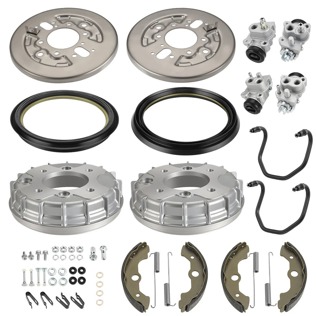 Front Brake Drum Shoes Kit for Honda Foreman 400 450 (1998–2001)