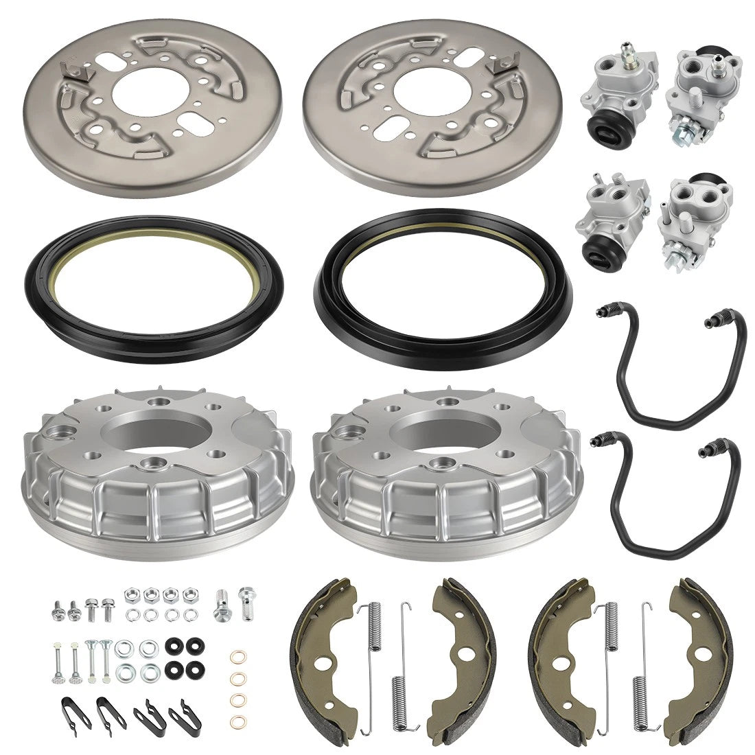 Front Brake Drum Shoes Kit for Honda Foreman 400 450 (1998–2001)
