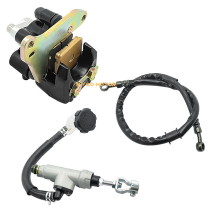 Rear Brake Caliper & Master Cylinder w/Hose for Honda TRX400EX (1999–2004)