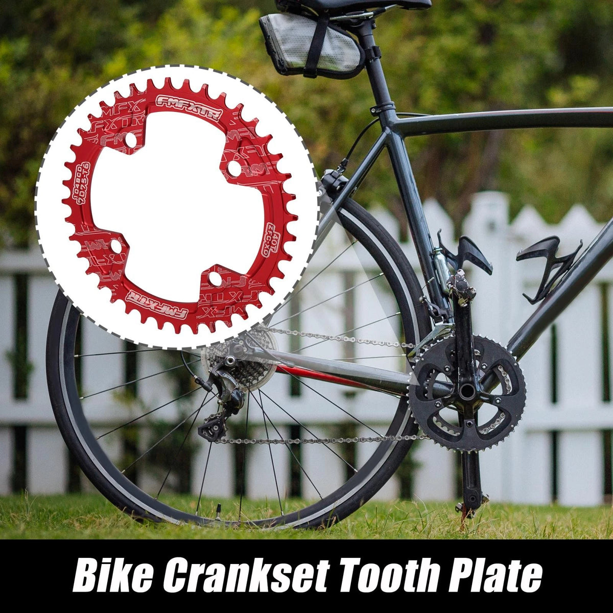 40T 104mm Narrow Wide Chainring Crankset for Bicycle Bike (1950–1950)