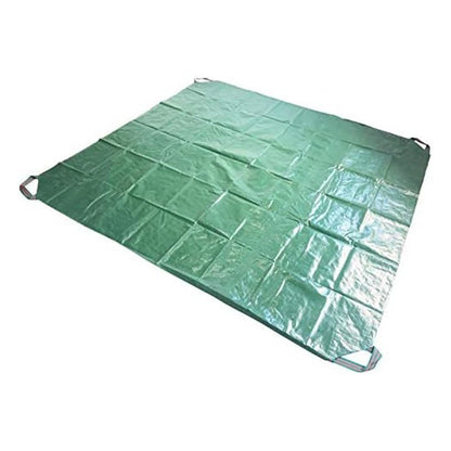 Portable Garden Leaf Tarp with 4 Handles for Easy Outdoor Use