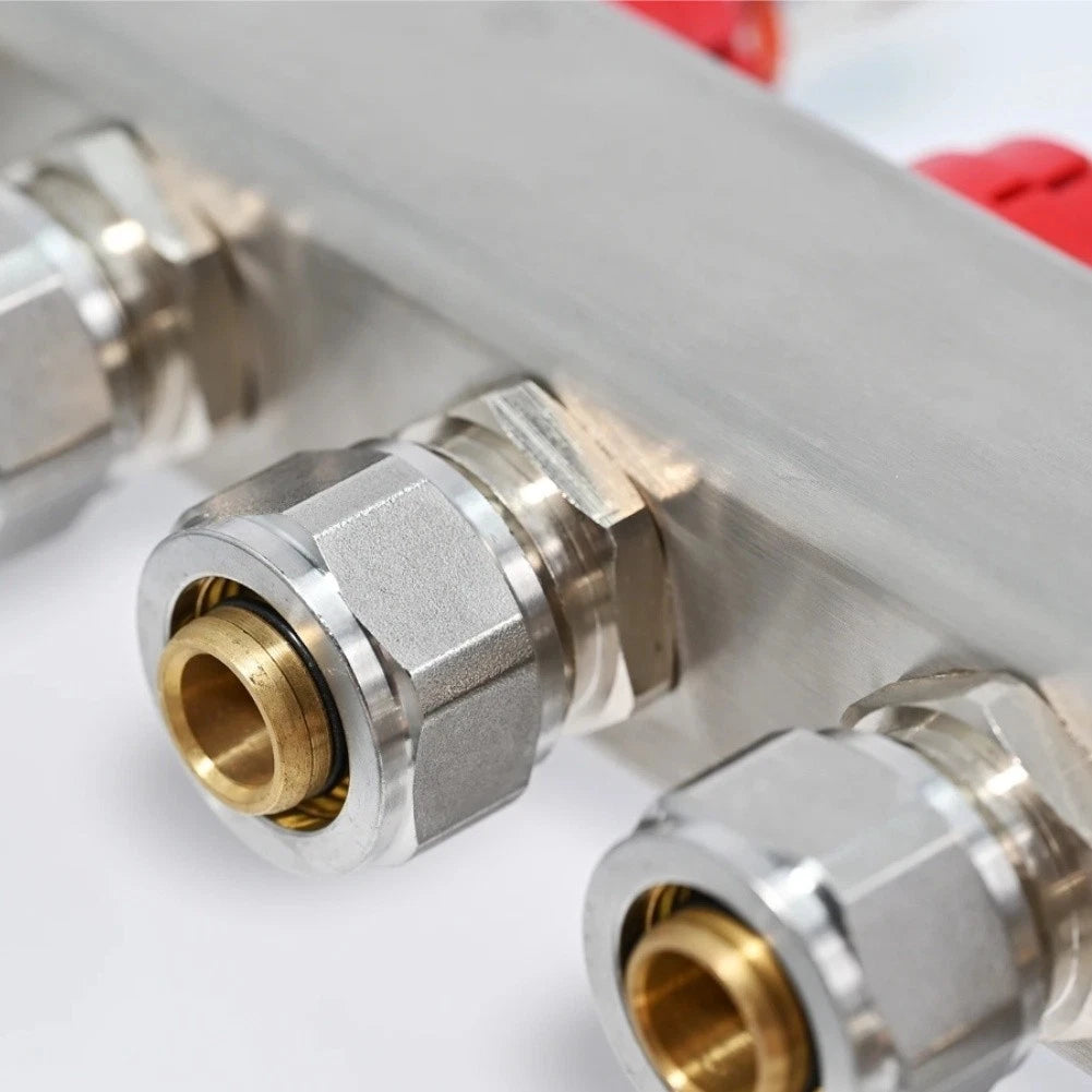 Floor Heating Manifold Connector Copper Adapter for Enhanced Flow (2023)
