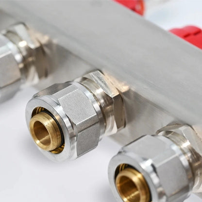 Floor Heating Manifold Connector Copper Adapter for Enhanced Flow (2023)