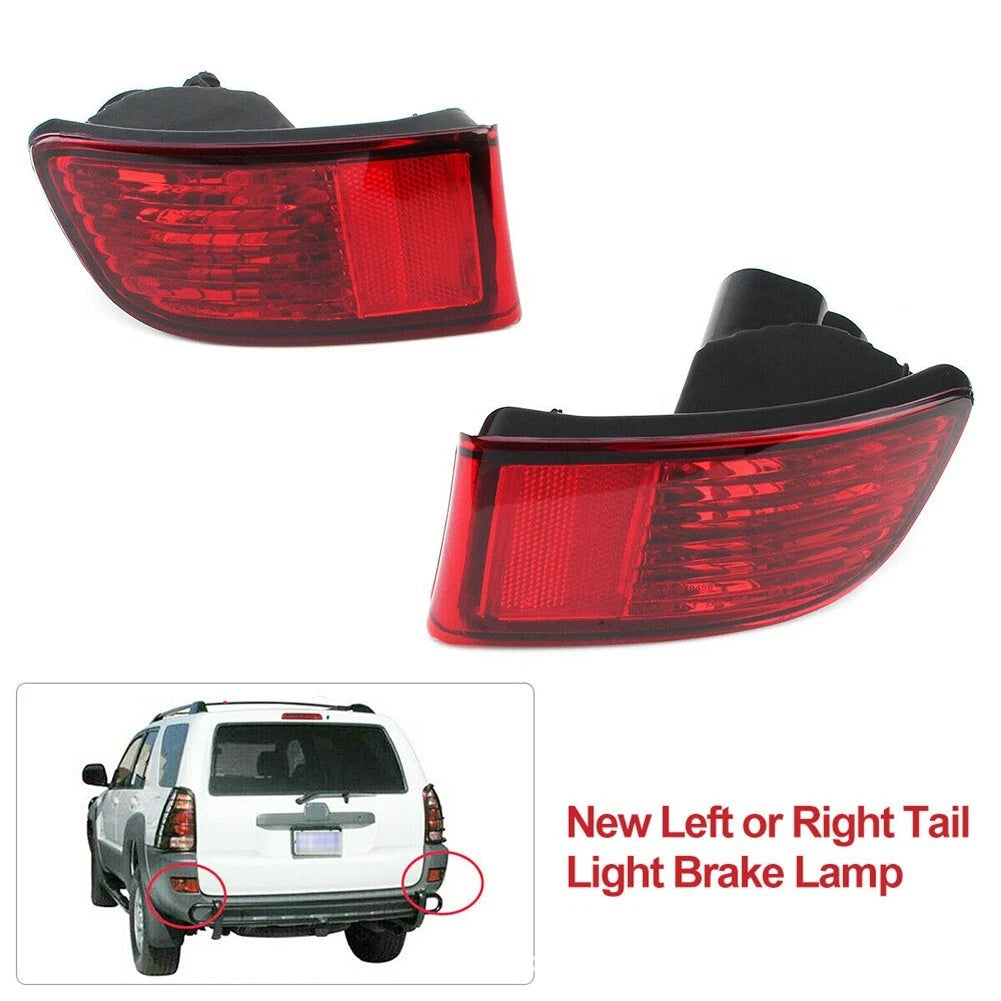 Set of 2 Tail Lights for - Black