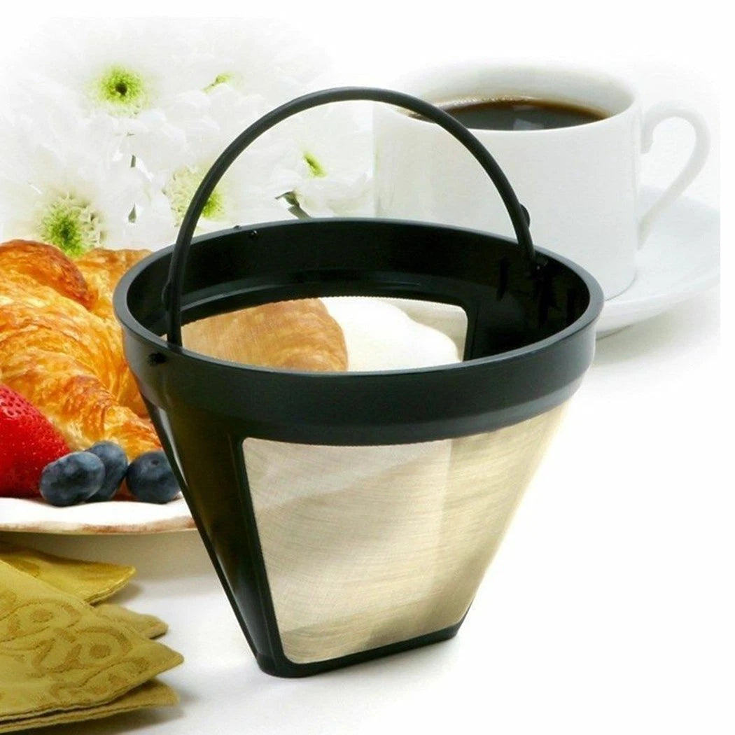 Reusable Coffee Filter Mesh for Eco-Friendly Brewing