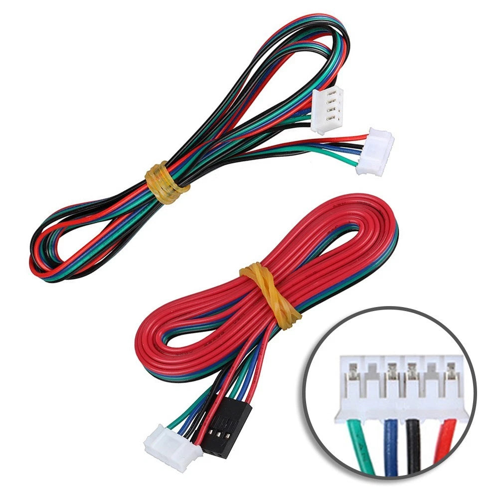 2M Stepper Motor Extension Cord for 3D Printer (4 Pin, 6 Pin)