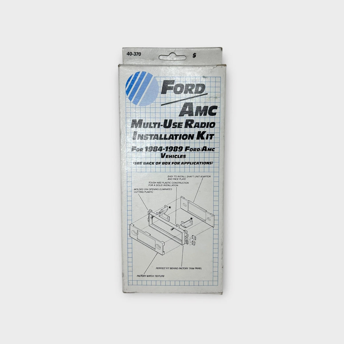 Radio Installation Kit for Ford/AMC Vehicles (1984–1989)