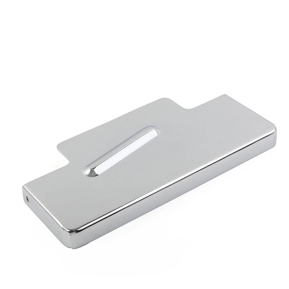 Chrome Battery Top Cover for Harley FXD Dyna Super Glide Wide Glide (1997–2005)