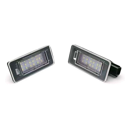 2x LED License Number Plate Lamp For Nissan Altima Sentra Versa Rogue 265108990E