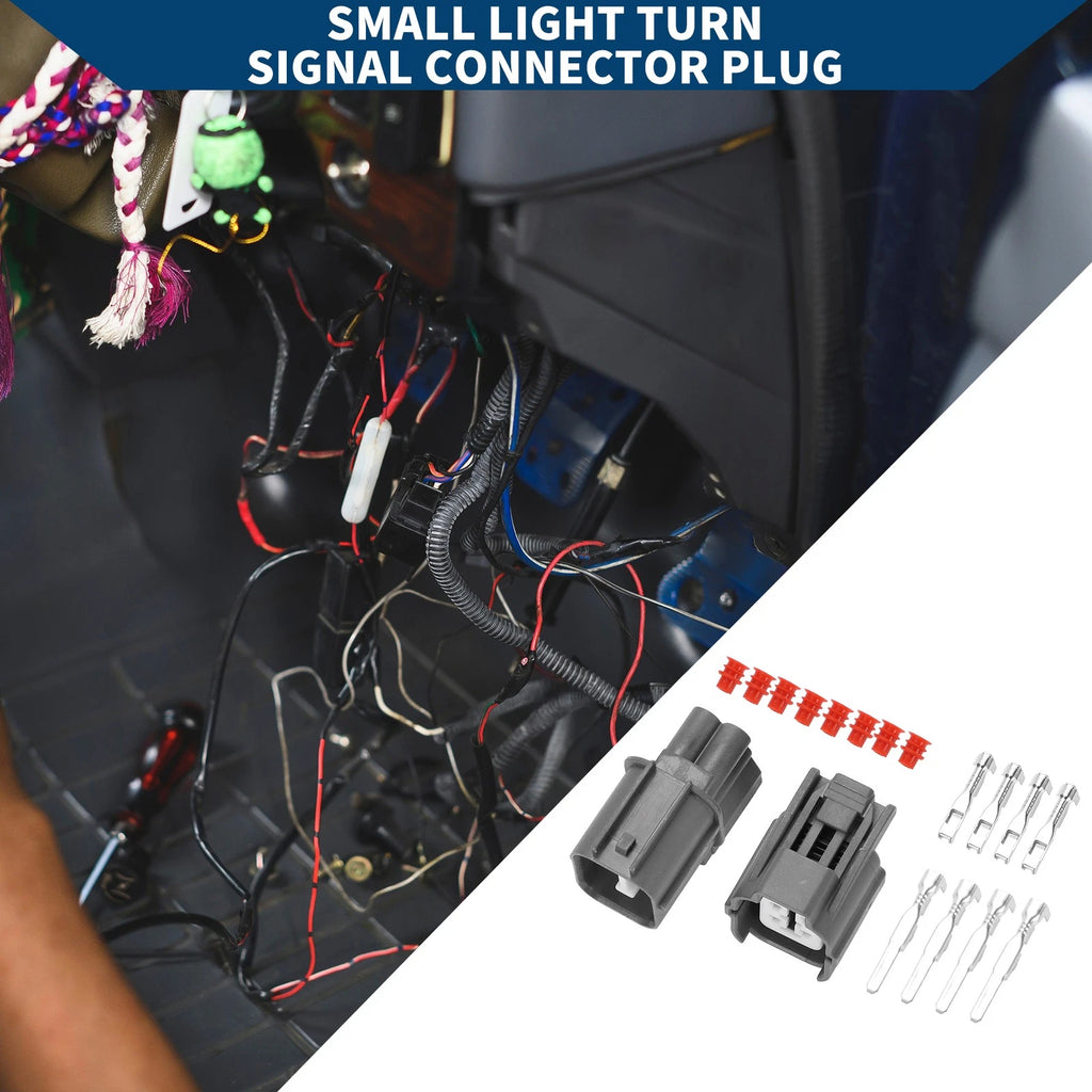 Turn Signal Connector Plug 4 Pin Replacement for Honda Accord (2013–2017)