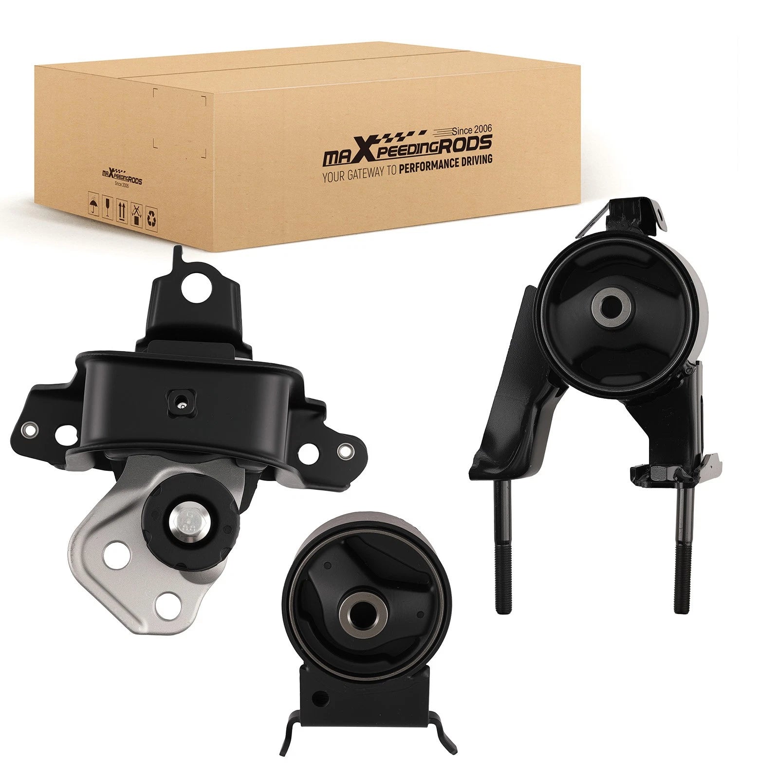 3Pcs Engine Motor & Trans Mount for Scion XA/XB (2004–2006) & Toyota Echo (2000–2005)