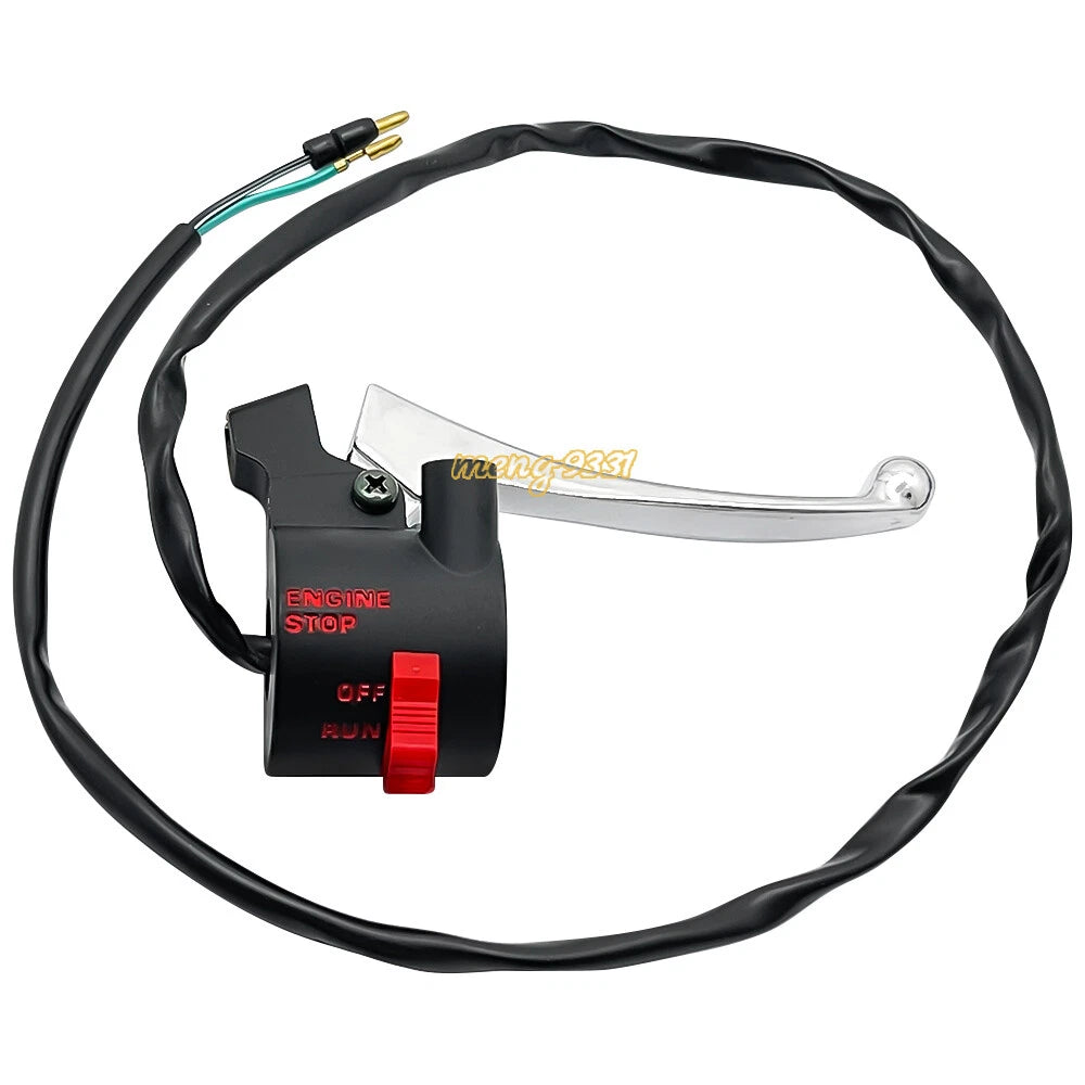 Right Engine Stop Kill Switch & Brake Lever for Honda XR50R (2000–2003)