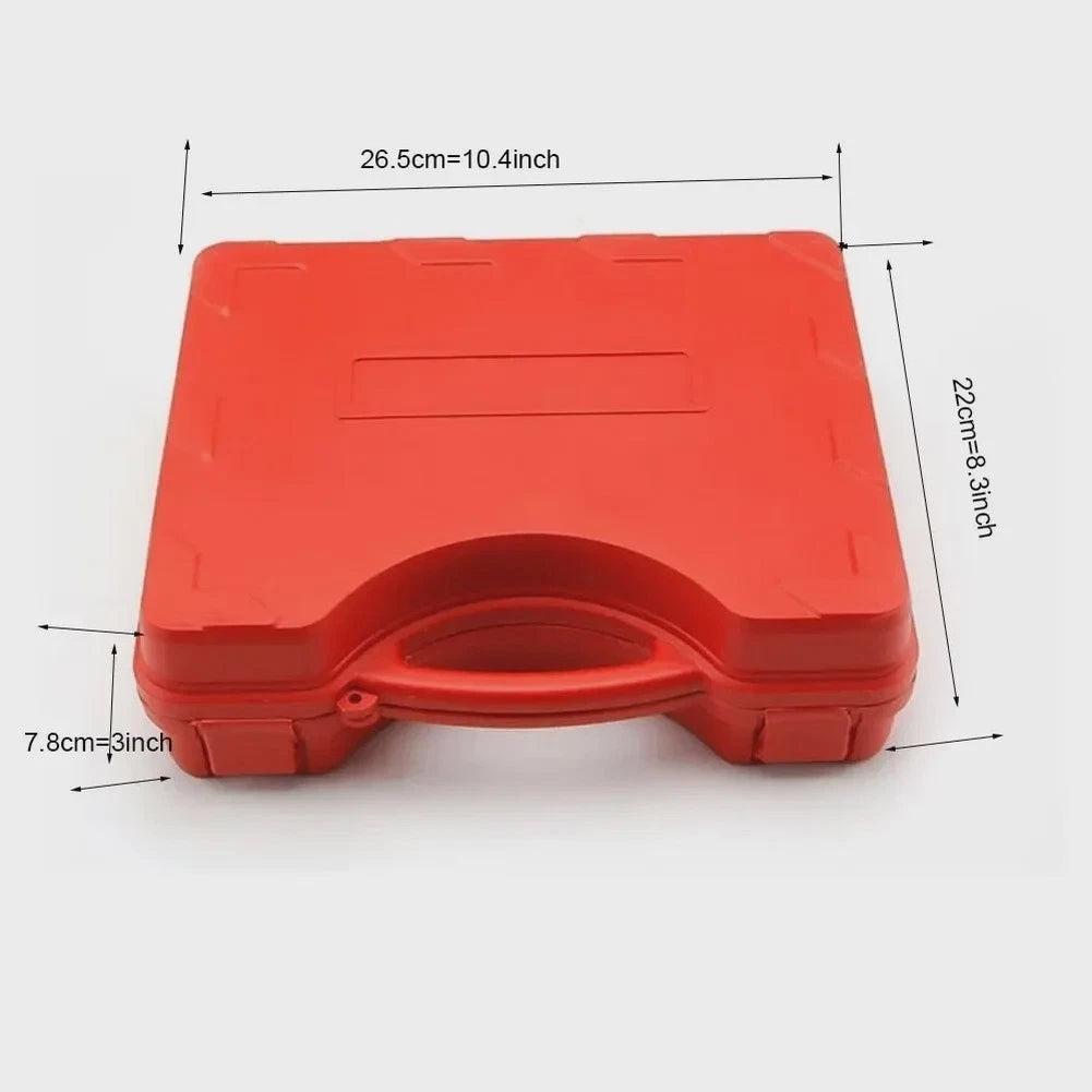 Brake Bleeding Kit with Handheld Vacuum Pump and Pressure Gauge for