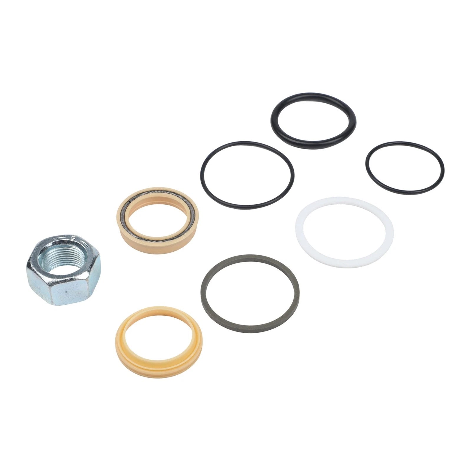Hydraulic Seal Kit for Equipment Maintenance (Multiple Components)