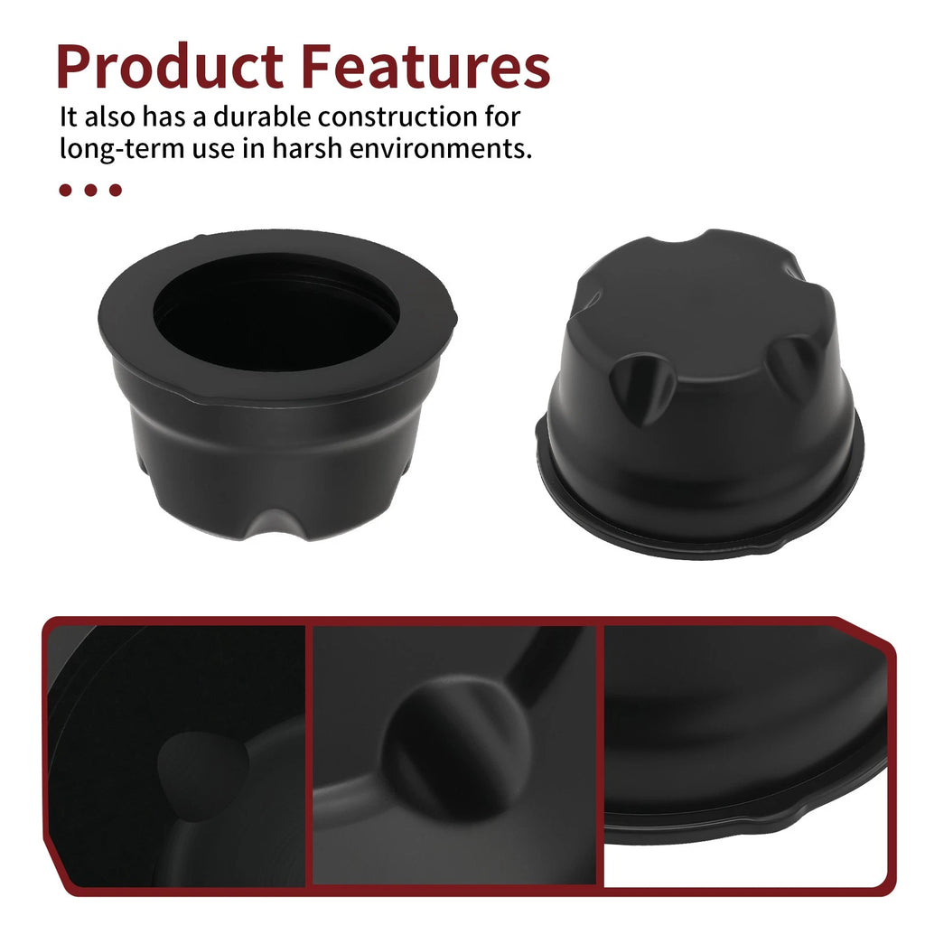 Set of 4 Wheel Hub Caps for Suzuki King Quad 400 450 700 750 (54725-09F01)