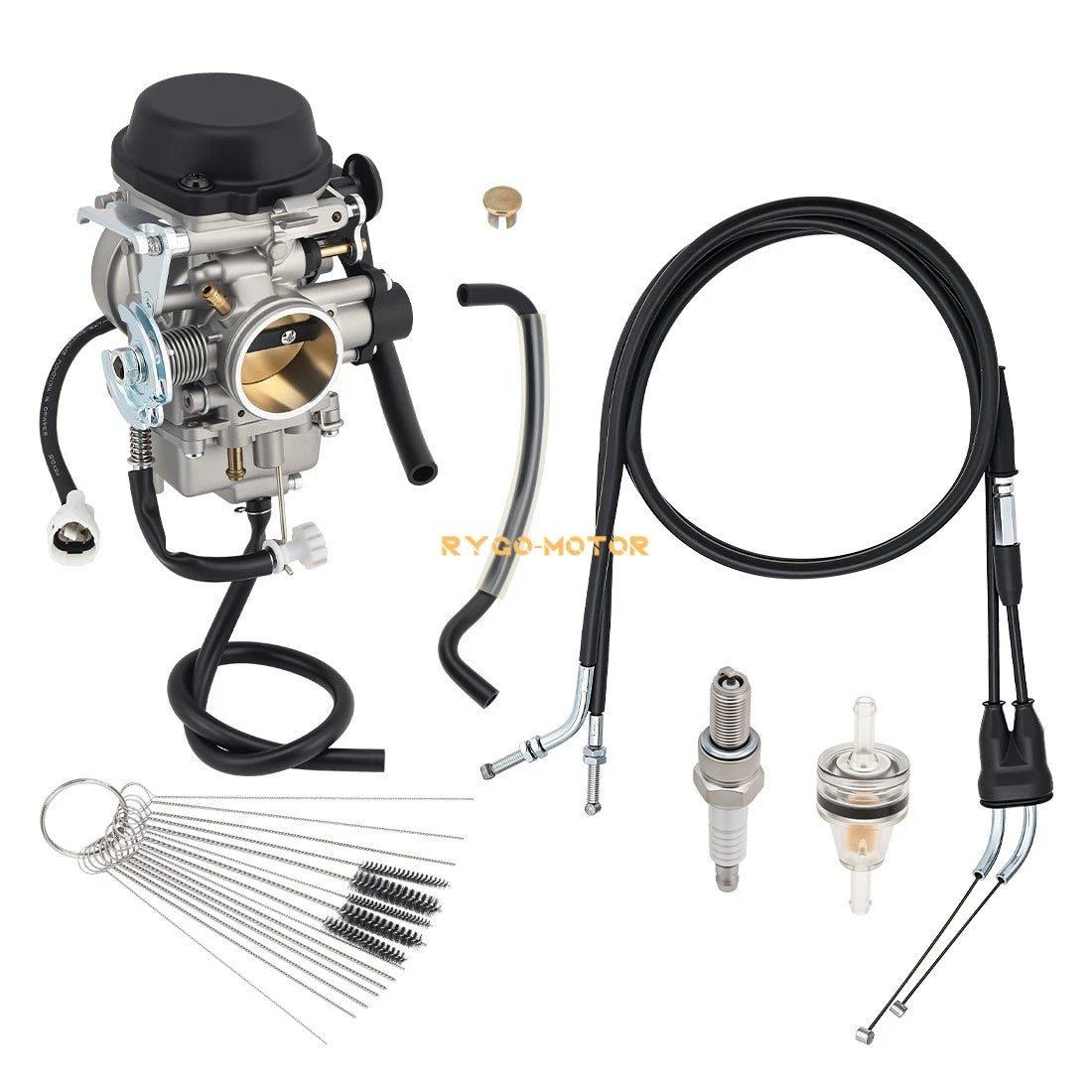 Carburetor w/ Throttle Cable for Suzuki DRZ400SM DRZ400S (2000–2018) #13200-29FB4