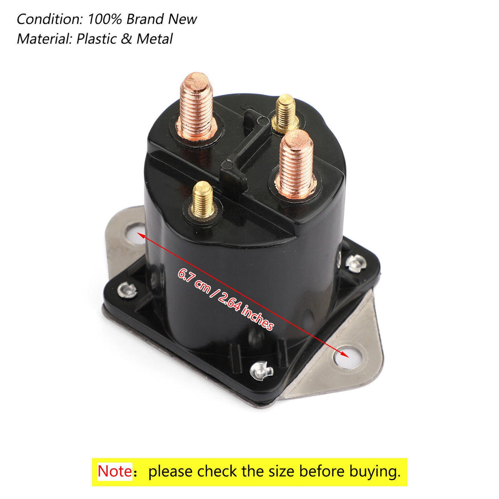 Solenoid 1013609 for Club Car DS & Precedent 12V Gas Golf Cart (1984-UP)
