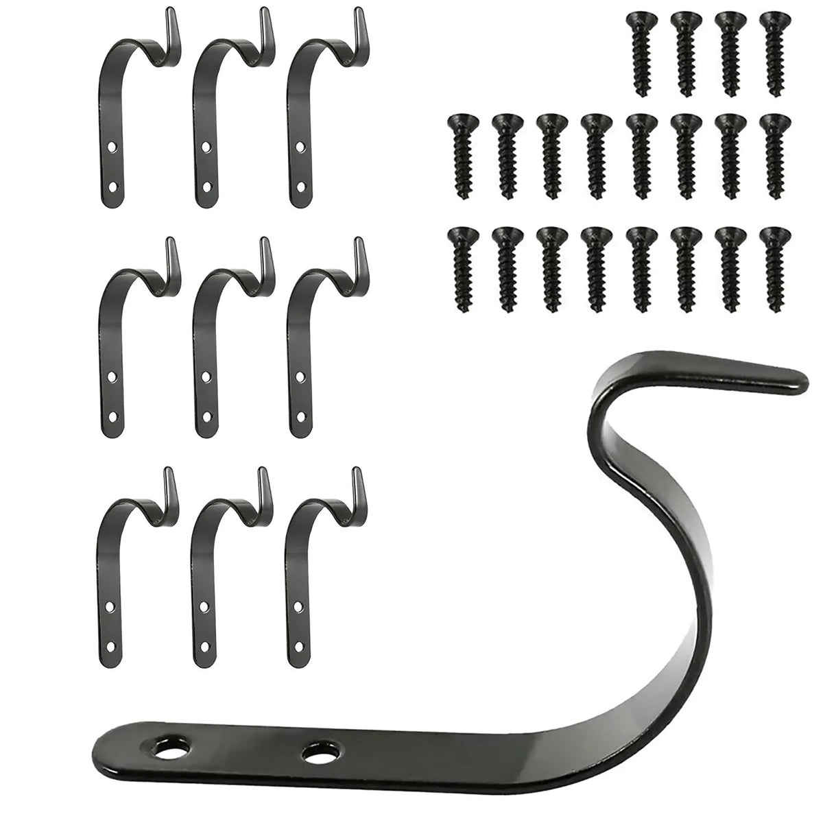 10pcs Decorative Hanging Basket Brackets for Garden Plants