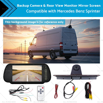 Brake Light Backup Camera for Mercedes Sprinter (2006–2019)