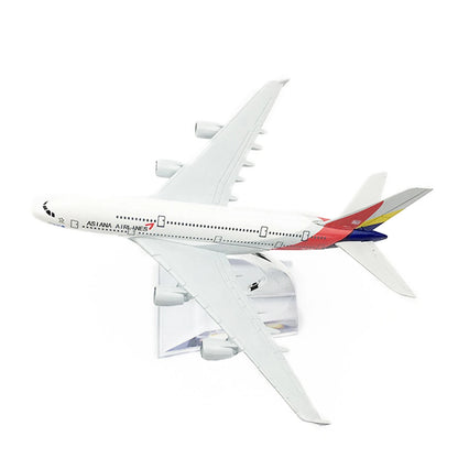1/400 Asiana Airlines A380 Model Aircraft