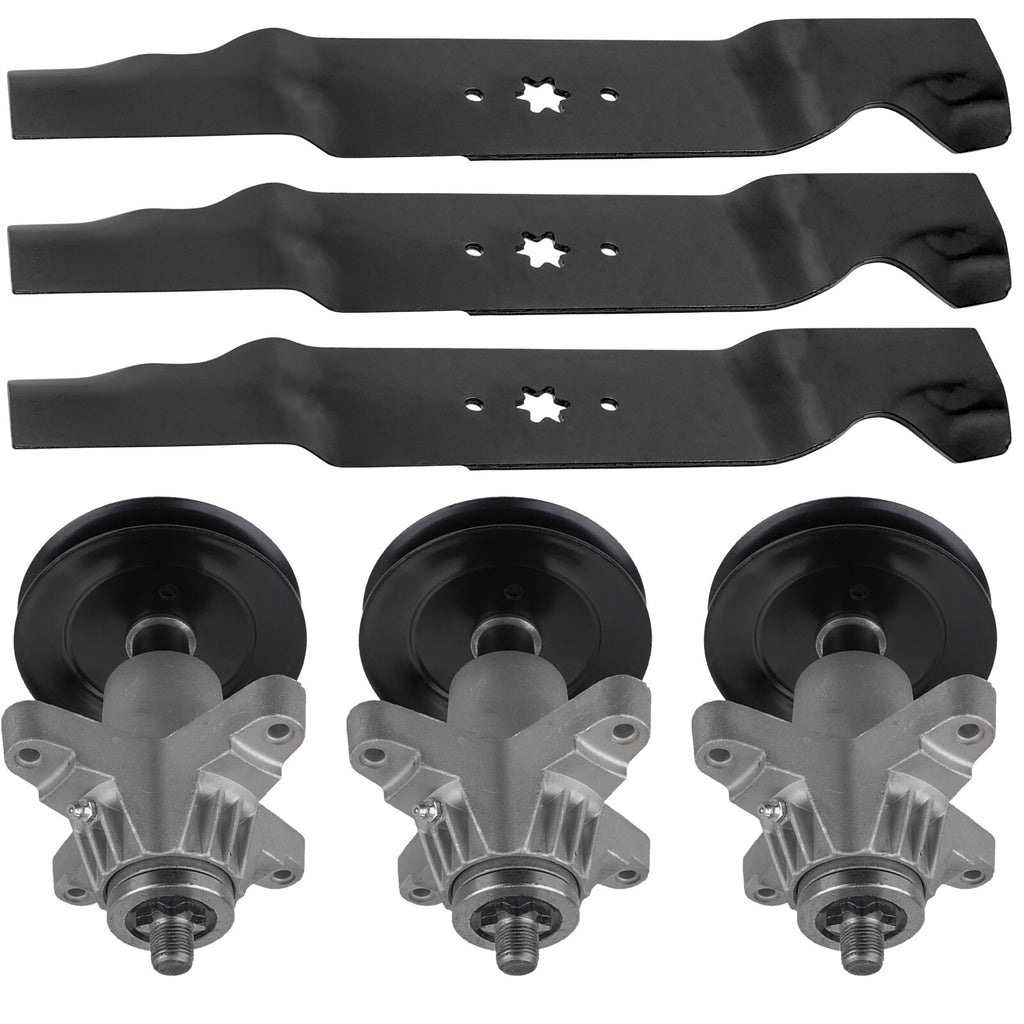 Deck Spindle and Blade Replacement for Cub Cadet RZT 54 (2010–2015)